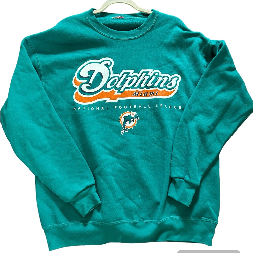Miami dolphins crew neck